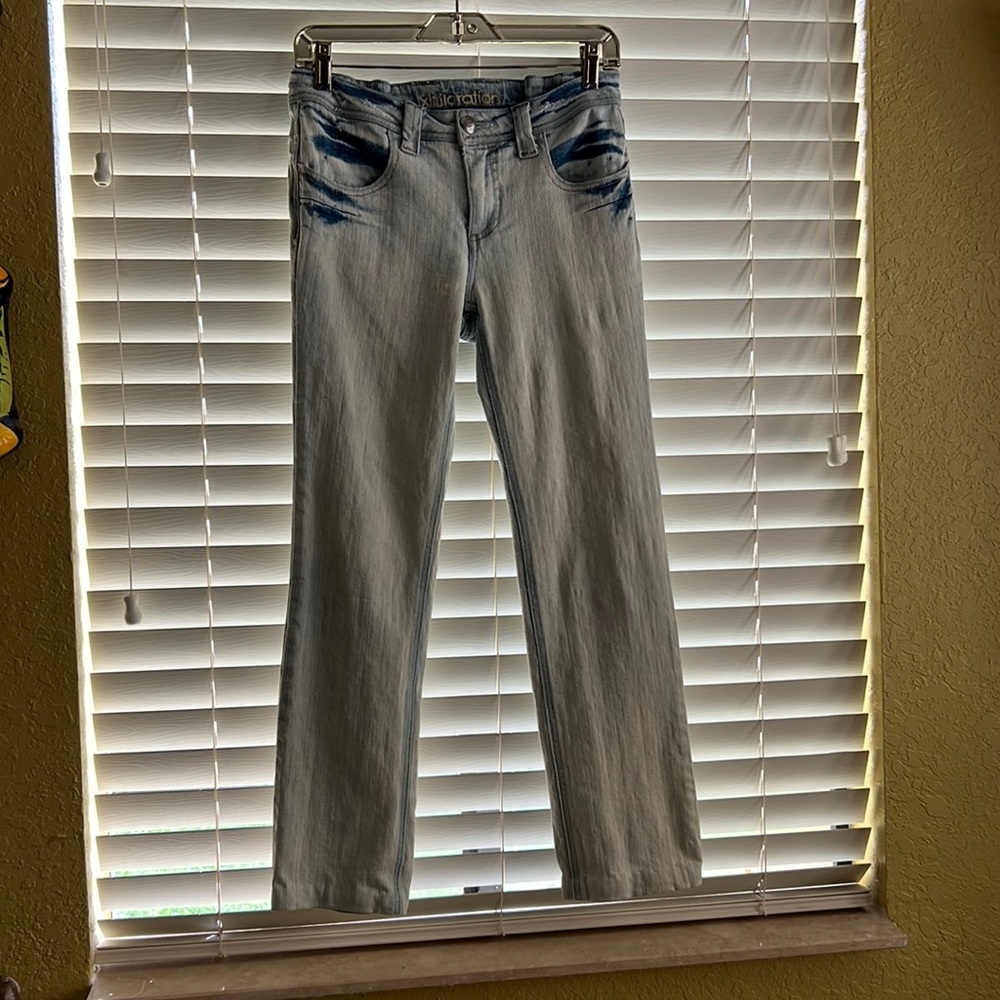 Jean girl 14R. Light blue. Light distressed. Good condition